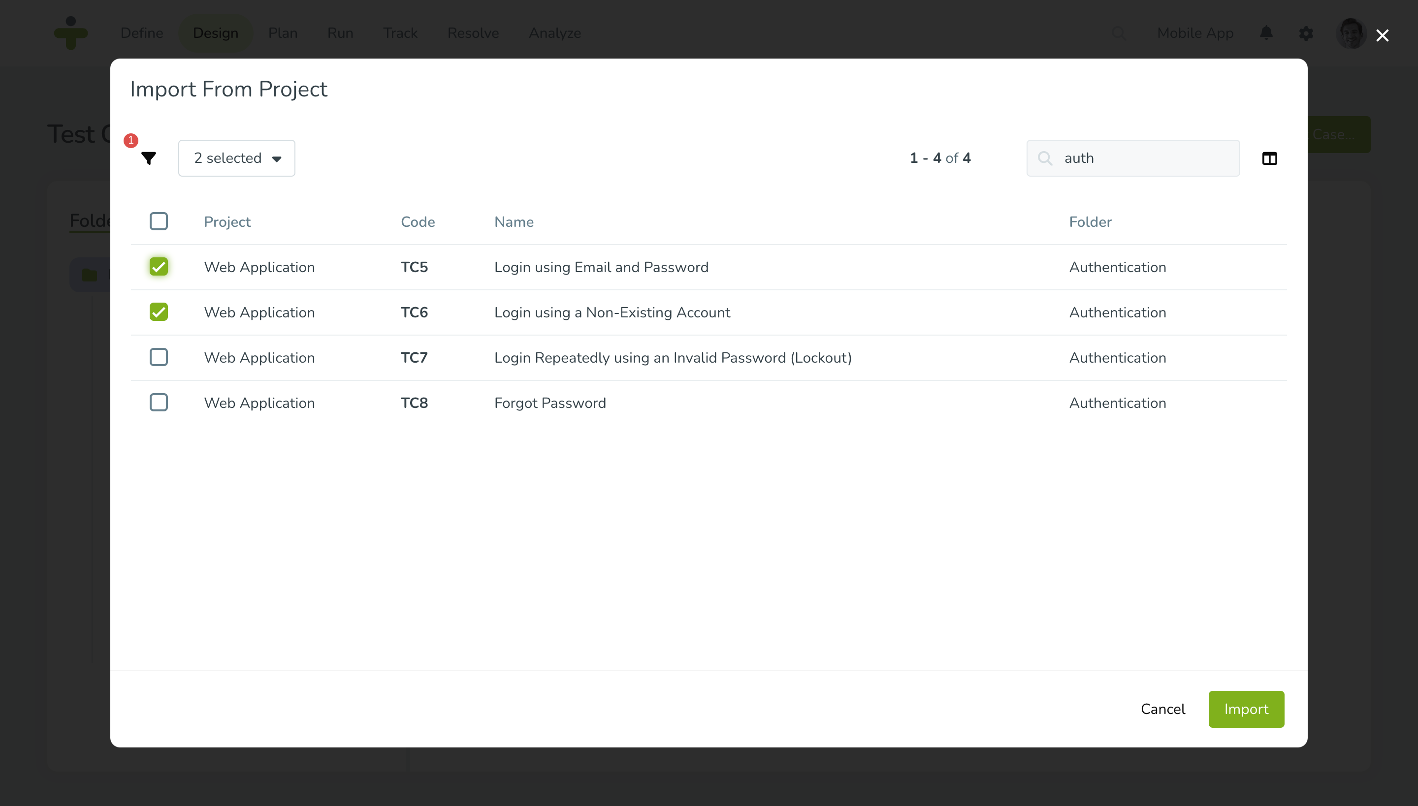 import-test-cases-from-project