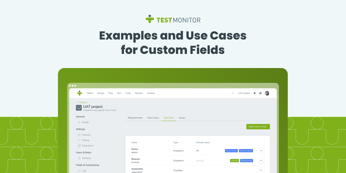 Examples and Use Cases for Custom Fields